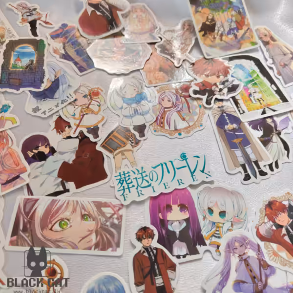 Frieren: Beyond Journey's End 9-piece anime sticker pack