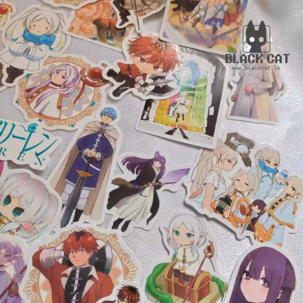 Frieren: Beyond Journey's End 9-piece anime sticker pack