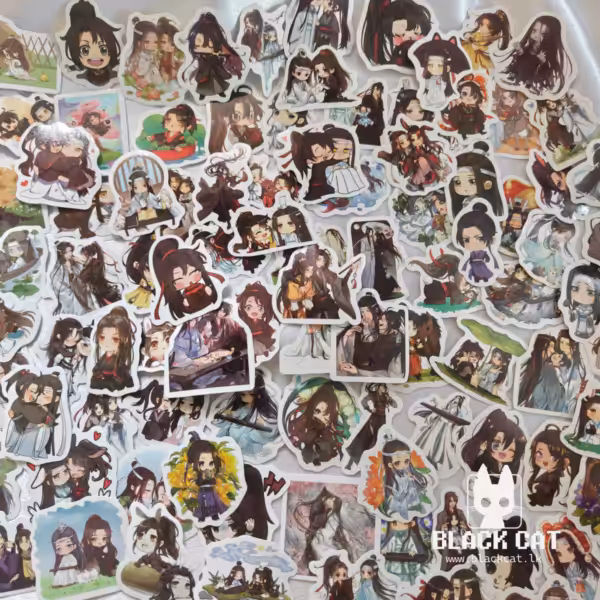 Grandmaster of Demonic Cultivation (Mo Dao Zu Shi / MDZS) 10-piece sticker pack