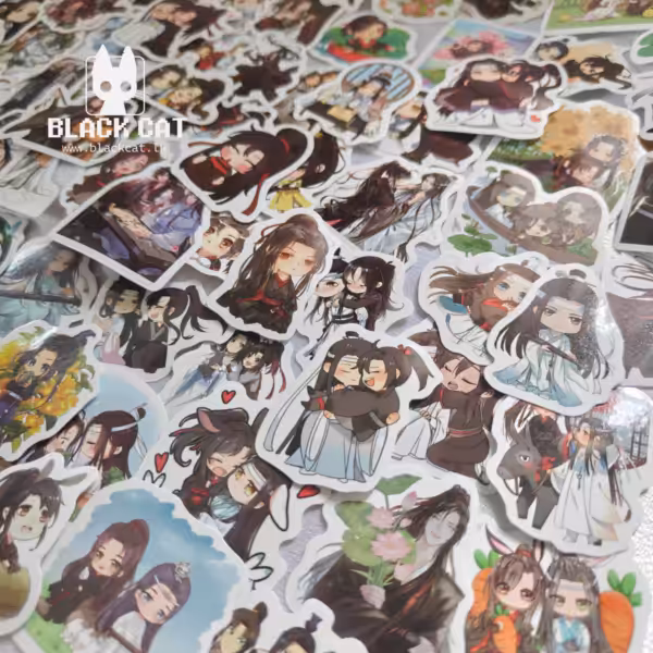 Grandmaster of Demonic Cultivation (Mo Dao Zu Shi / MDZS) 10-piece sticker pack