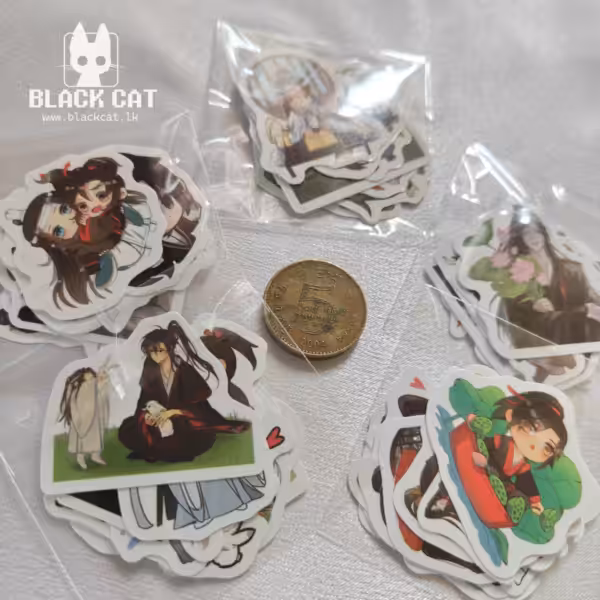 Grandmaster of Demonic Cultivation (Mo Dao Zu Shi / MDZS) 10-piece sticker pack