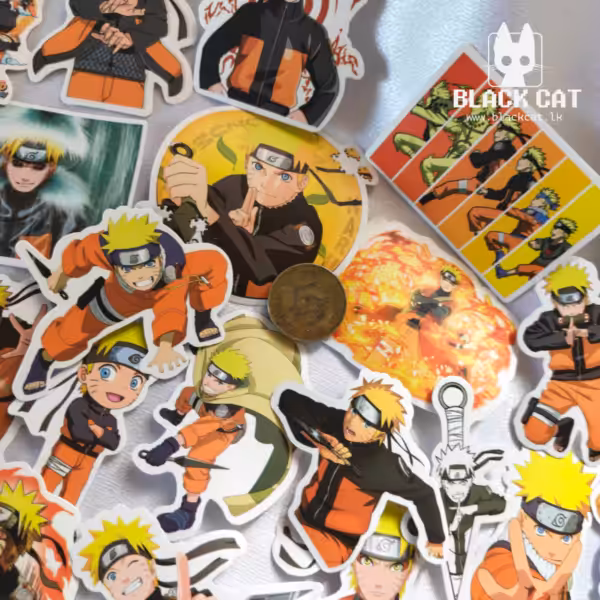 Naruto 10 piece Anime Sticker Pack