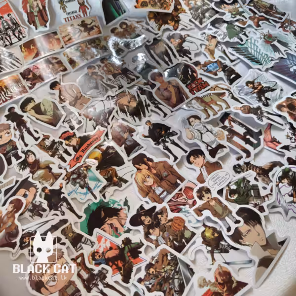 Attack on Titan/Shingeki no Kyojin 10-piece anime sticker pack