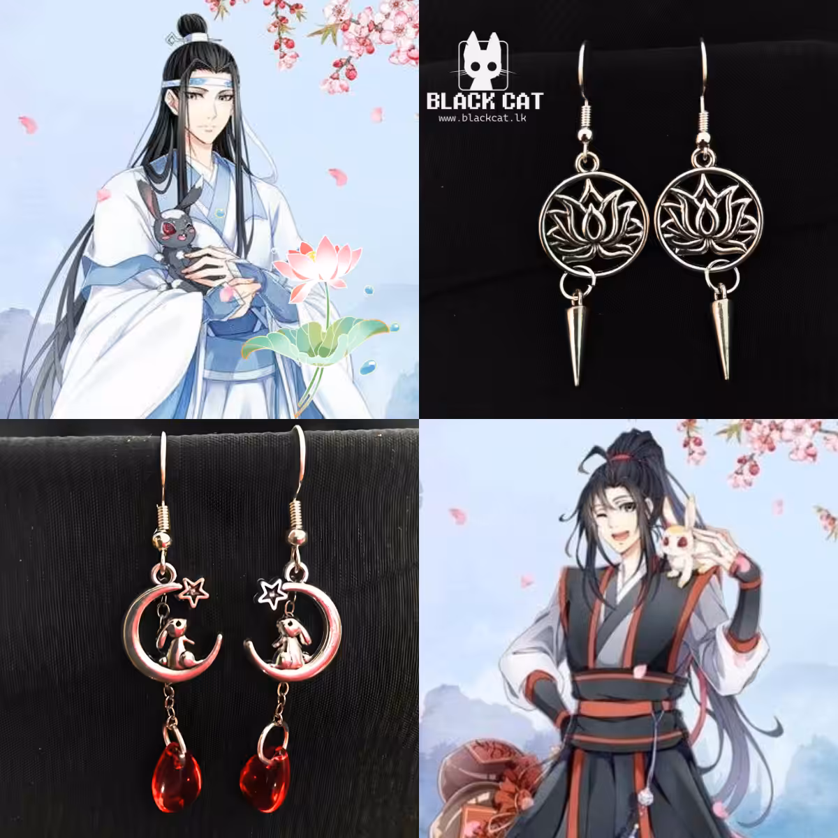 Mo Dao Zu Shi / Grandmaster of Demonic Cultivation- Earrings