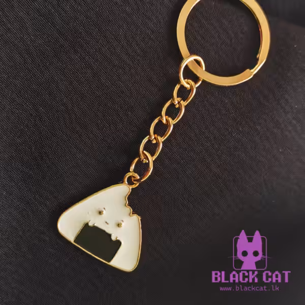 Kawaii Onigiri Keytag