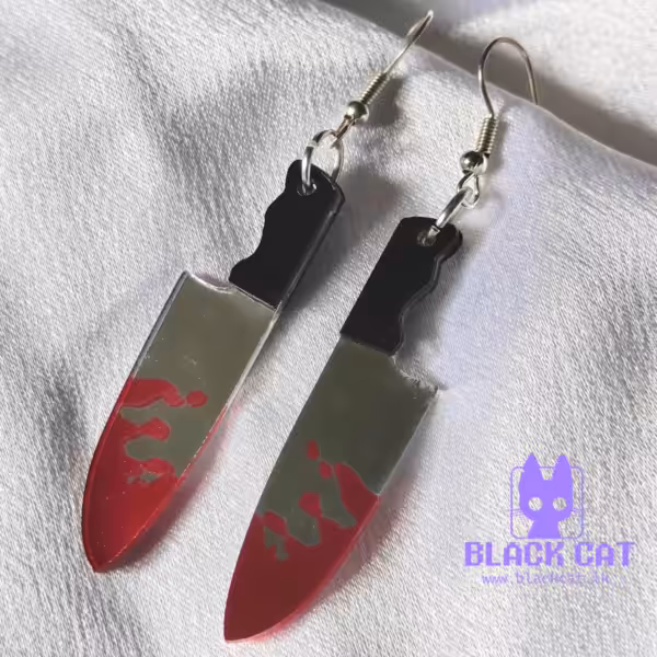 Blood Knife earrings