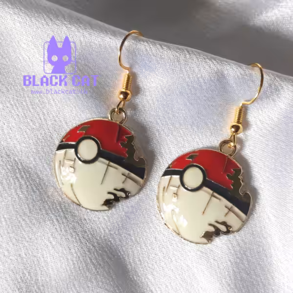 Pokémon Poké Ball earring